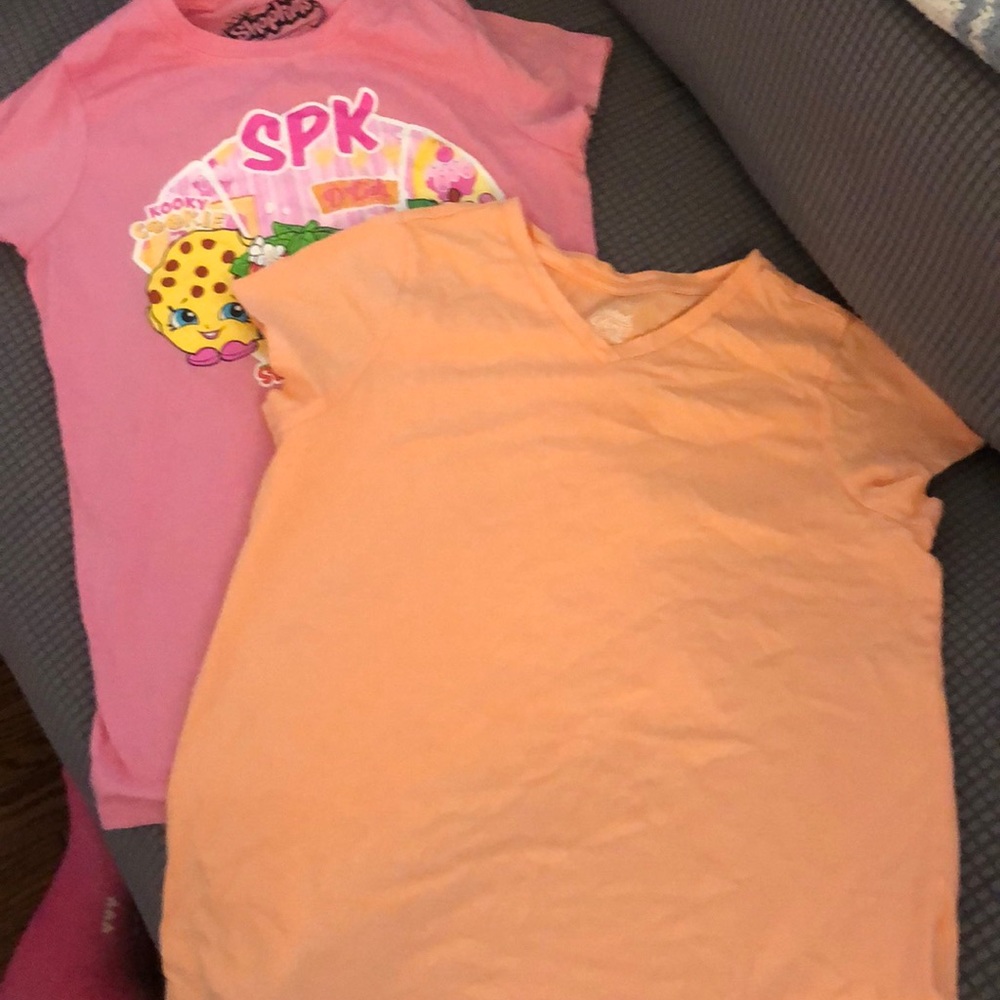 Girls t shirts size 10/12
